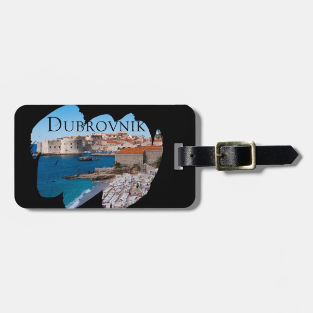 Dubrovnik with a View Luggage Tag (Front Horizontal)