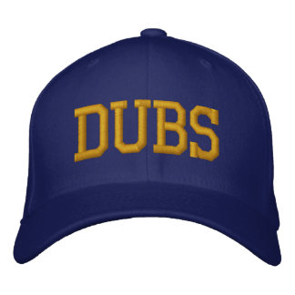 "DUBS" Baseball Cap - Blue and Gold