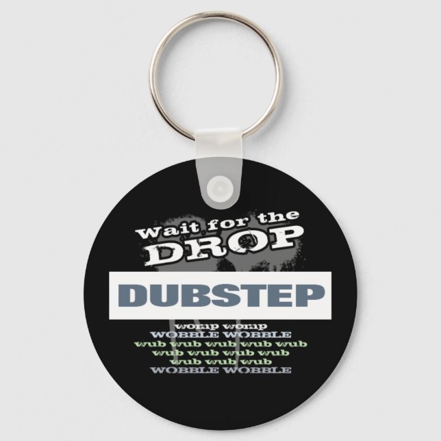 Dubstep Dark Key Ring (Front)