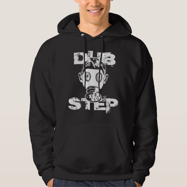 Dubstep Gas Mask Hoodie (Front)