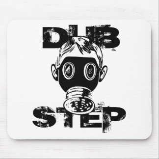 Dubstep Gas Mask Mouse Mat