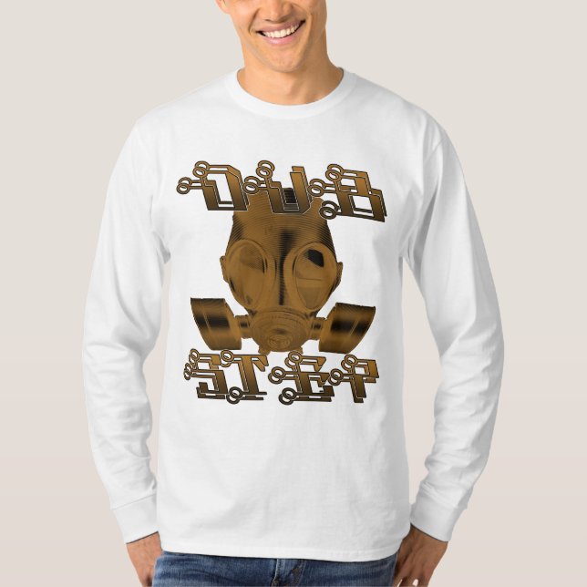 DUBSTEP GAS MASK T-Shirt (Front)