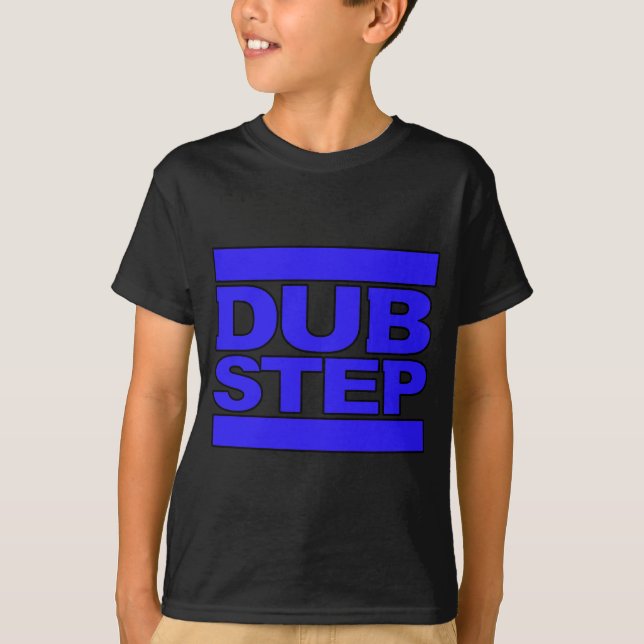 DUBSTEP Logo blue T-Shirt (Front)