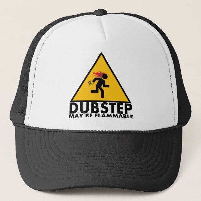 Dubstep May Flammable Hat (Front)