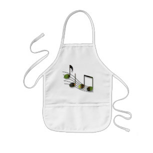 Dubstep Notes Apron