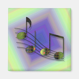 Dubstep Notes Magnet