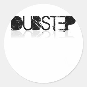 Dubstep Reflection Classic Round Sticker