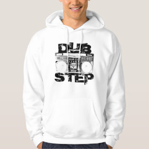 Dubstep White Boombox Hoodie