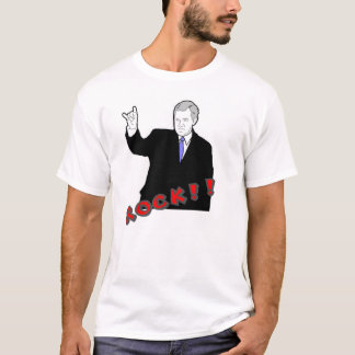 Dubya Says:  ROCK! T-Shirt