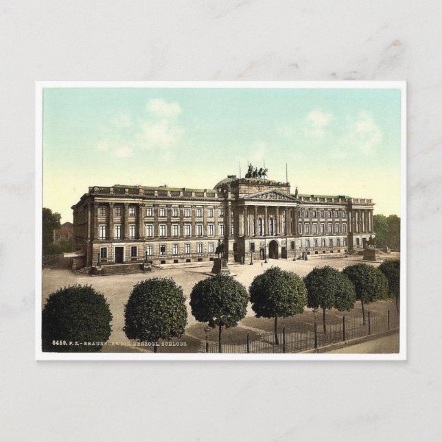 Ducal Castle, Brunswick (i.e., Braunschweig), Germ Postcard (Front)
