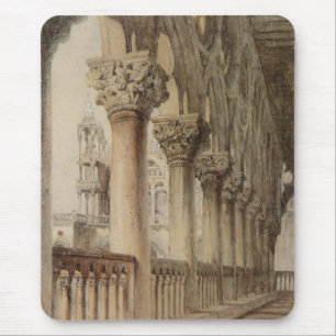 Ducal Palace (by John Ruskin) Mouse Mat