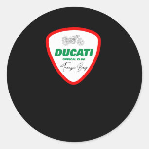 Ducati Logo Sticker1  Classic Round Sticker