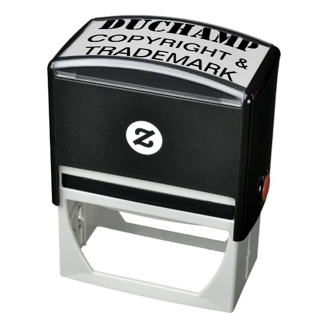 Duchamp, Copyright & Trademark Rubber Stamp (Product)