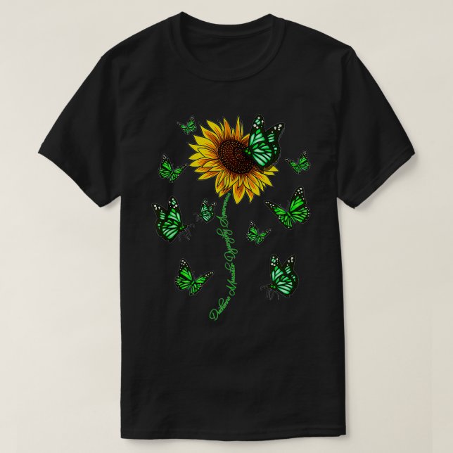 Duchenne Muscular Dystrophy Awareness DMD Related  T-Shirt (Design Front)