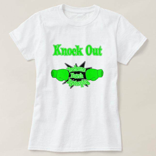 Duchenne Muscular Dystrophy T-Shirt (Design Front)