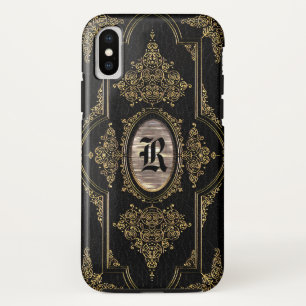 Duchess Grande Knight Victorian pretty monogram iPhone X Case