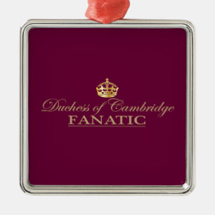 Duchess of Cambridge Fanatic Metal Tree Decoration