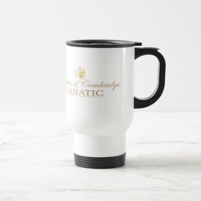 Duchess of Cambridge Fanatic Travel Mug (Right)