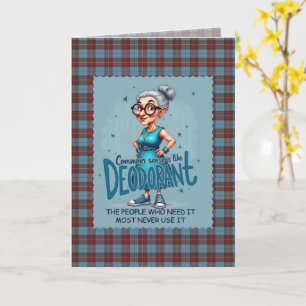 Duchess of Kent Scottish Tartan Humorous Birthday Card