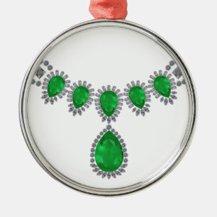 Duchess of Windsor's Emeralds Metal Tree Decoration