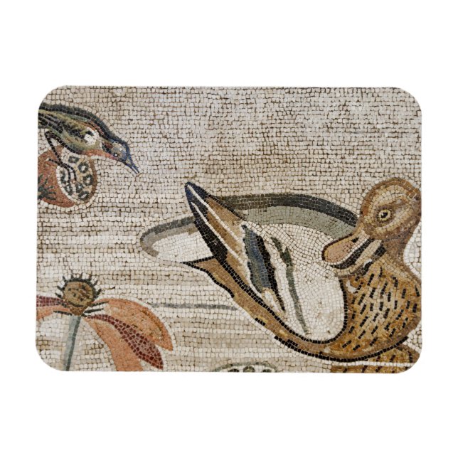 Duck and bird, Nile mosaic, House of the Faun Magnet (Horizontal)