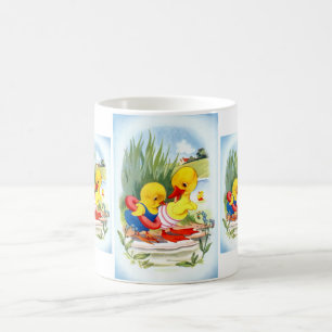 Duck and Chick Coffee Mug