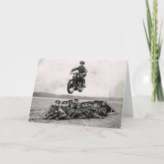 DUCK AND COVER TRAINING. CARD