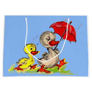 duck and duckling large gift bag