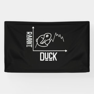 Duck And Rabbit Graph Mathematic Banner