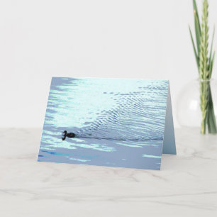 Duck and Ripples Dia del Padre Card