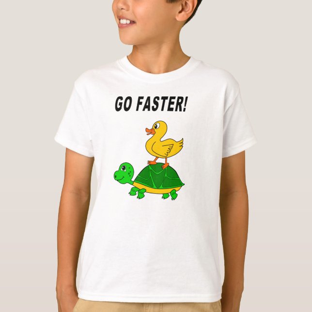 Duck and Turtle T-shirt (Front)