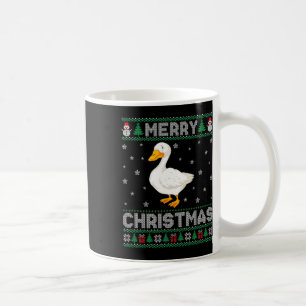 Duck Animal Men Women Kids Ugly Christmas Sweater  Coffee Mug