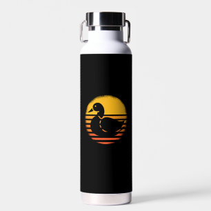 Duck Animal Retro Water Bottle