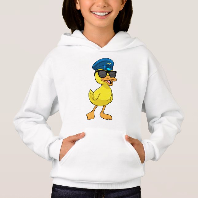 Duck as Pilot with Pilot hat (Front)