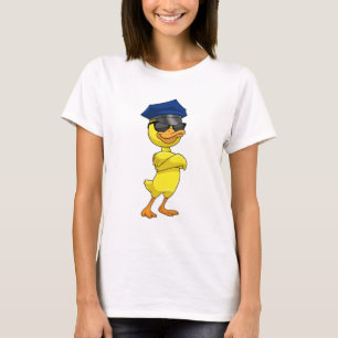 Duck as Police officer with Police cap T-Shirt