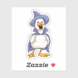 Duck as Witch with Hat