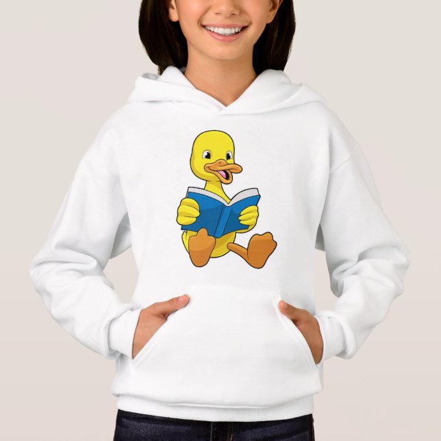 Duck at Reading with Book (Front)