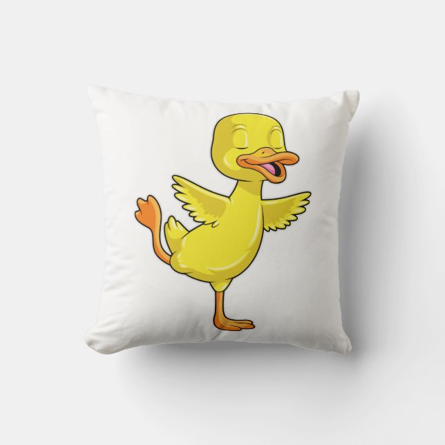 Duck at Yoga Fitness on a Leg Cushion (Front)