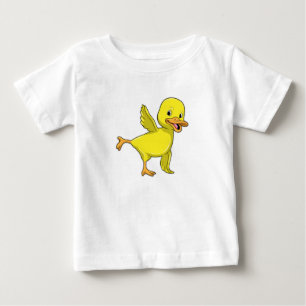 Duck at Yoga Stretching exercise Baby T-Shirt