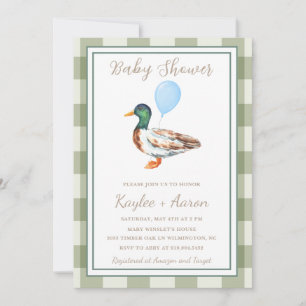  Duck Baby Shower Invitation