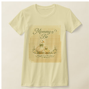 Duck Baby Shower Outfit Set  Waggle Into Wonder T T-Shirt