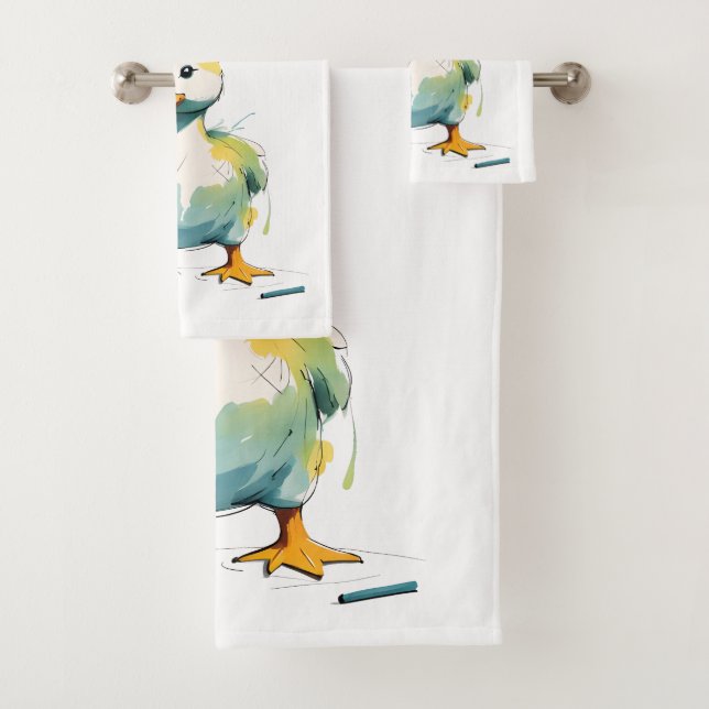 duck bath towel set (Insitu)