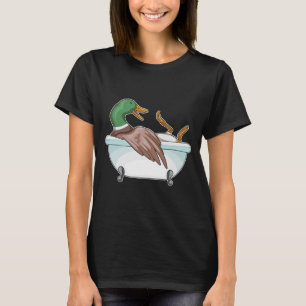 Duck Bathe Bathtub T-Shirt