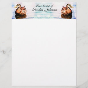 Duck Beauty Letterhead