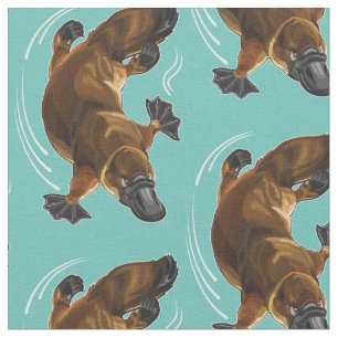 duck-billed platypus fabric