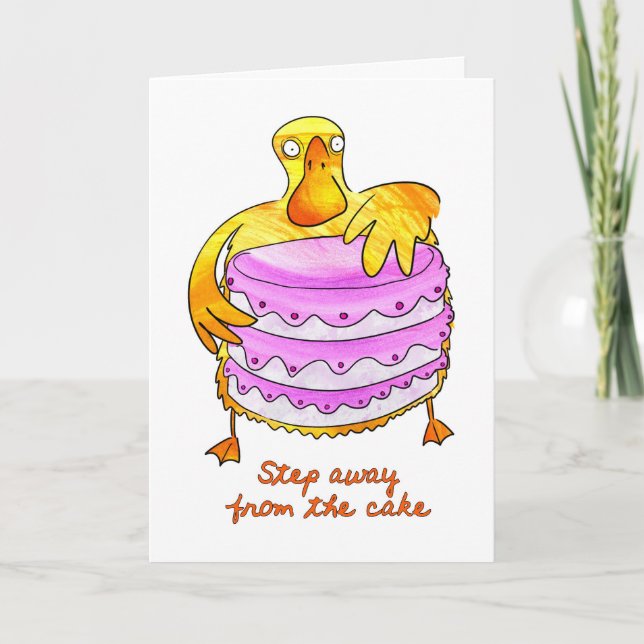 Duck Birthday Card (Front)