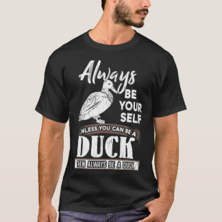 Duck  boston terrier canine  T-Shirt