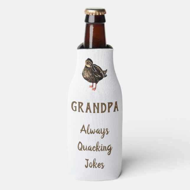 Duck Bottle Cooler (Bottle Front)