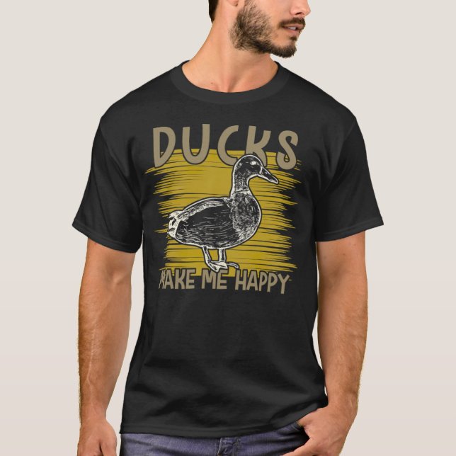 Duck  breed black lab  T-Shirt (Front)