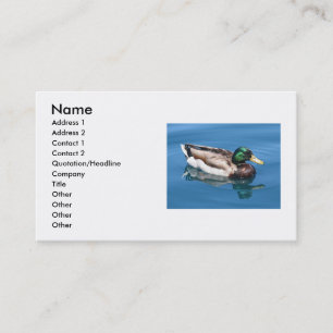 Duck Business Card